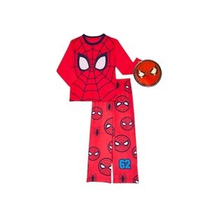 Marvel Spider-Man Red and Blue Kids Pajama Set